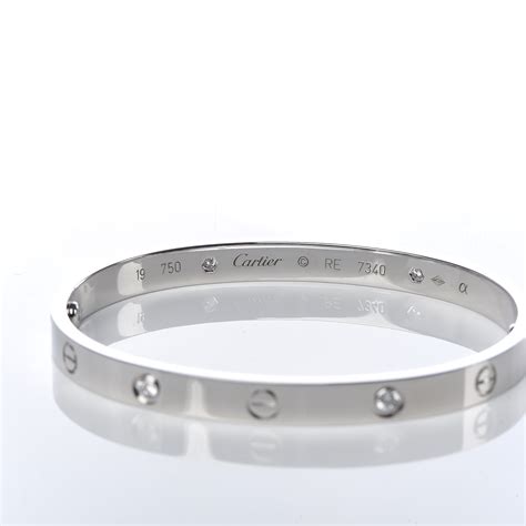 cartier love bracelet full diamonds|cartier love bracelet fashionphile.